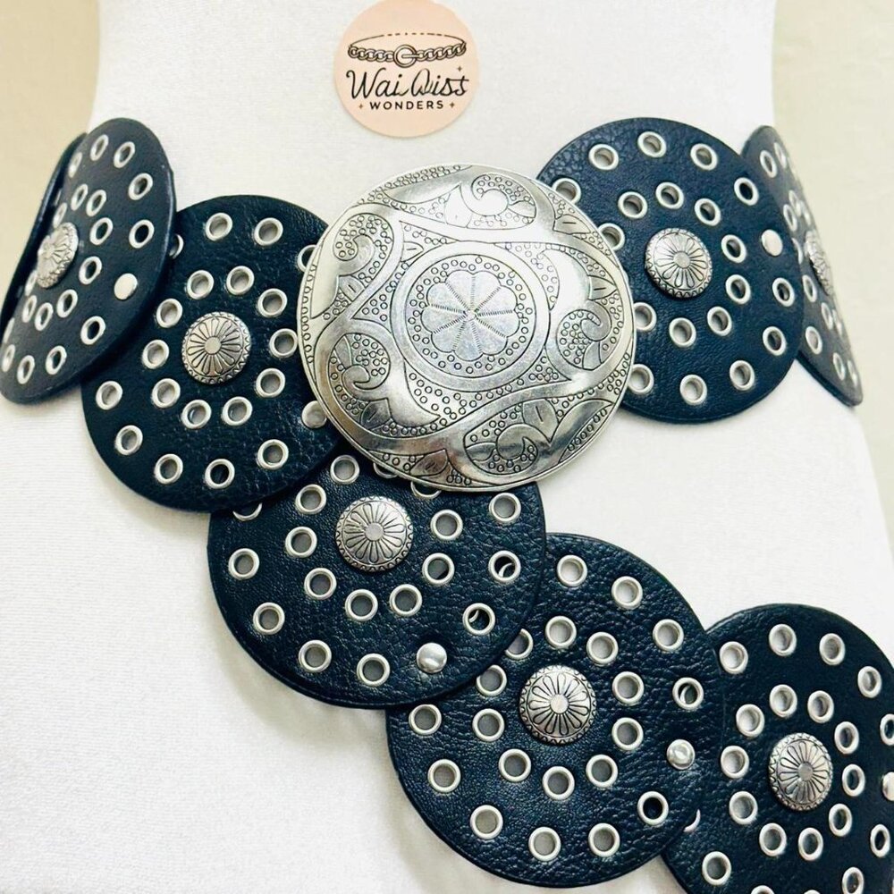 Black and Silver Women's Belt